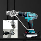 Double-Head Drill Attachment Sheet Metal Cutter