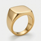 Rectangle Signet Ring For Men