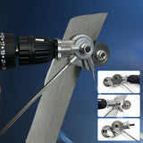 Double-Head Drill Attachment Sheet Metal Cutter
