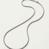 2mm Round Chain Necklace For Men