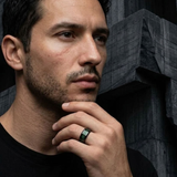 Dragon Motif Statement Ring For Men