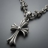 30mm Multi Cross Motif Necklace For Men