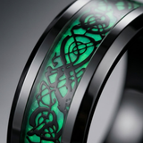 Dragon Motif Statement Ring For Men