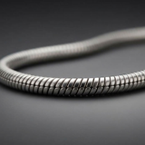 2mm Round Chain Necklace For Men