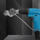 Double-Head Drill Attachment Sheet Metal Cutter