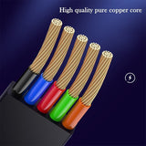 3-In-1 Retractable Charging Cable for Everyday Device Charging