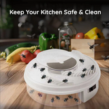Silent USB Rotating Fly Trap for Everyday Electronic Use