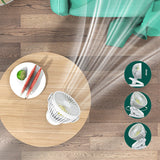 Rechargeable Clip-On Mini Fan with Three Speeds
