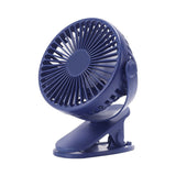 Rechargeable Clip-On Mini Fan with Three Speeds