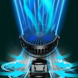 Rechargeable Clip-On Mini Fan with Three Speeds
