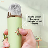 Portable Bluetooth Karaoke Speaker with Wireless Microphone