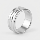 Amsterdam Pattern Band Ring For Men