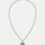 Compass Pendant Stainless Steel Chain For Men