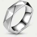 Diamond Cut Statement Ring For Men