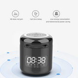 Bluetooth Speaker with FM Radio and Alarm Clock