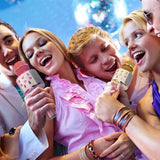 Rechargeable Wireless Bluetooth Karaoke Microphone for Everyday Listening and Travel