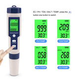 Digital 5-In-1 Water Quality Tester