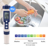 Digital 5-In-1 Water Quality Tester