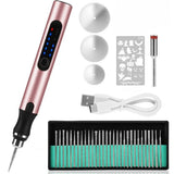 Rechargeable Variable-Speed Engraving Pen Kit for DIY and Repair Tasks