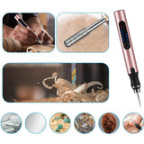 Rechargeable Variable-Speed Engraving Pen Kit for DIY and Repair Tasks