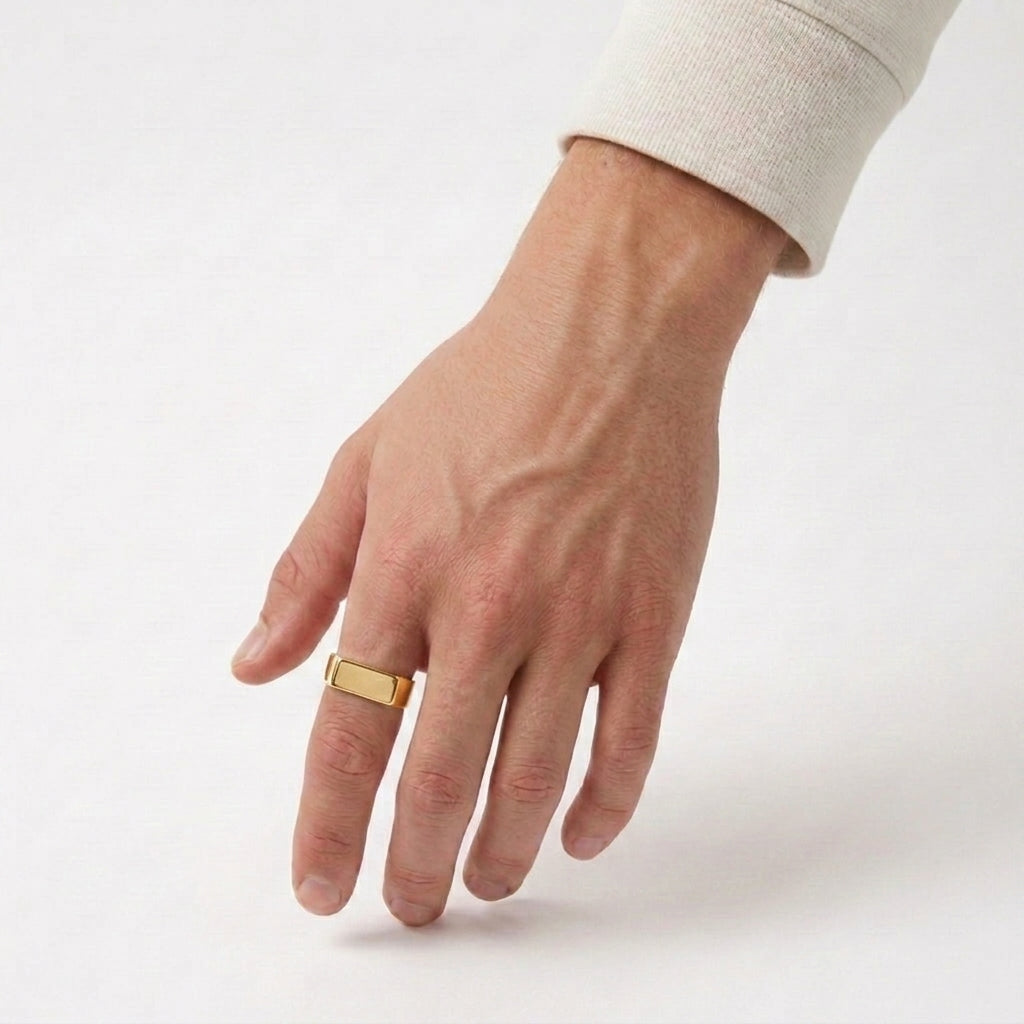 Adjustable Tropez Band Ring For Men