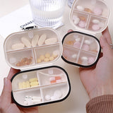 Portable 7-Compartment Daily Pill Organiser for Everyday Home Organisation