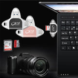 4-In-1 SD and Micro SD Card Reader