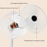 Foldable Rechargeable Telescopic Table Fan for Everyday Electronic Use