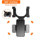 360° Rear-View Mirror Smartphone Holder for Everyday Phone Use