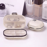 Portable 7-Compartment Daily Pill Organiser for Everyday Home Organisation