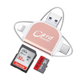 4-In-1 SD and Micro SD Card Reader