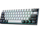 Compact 61-Key RGB Gaming Keyboard for Everyday Practical Use
