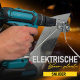 Double-Head Drill Attachment Sheet Metal Cutter