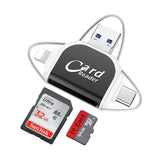 4-In-1 SD and Micro SD Card Reader