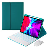 Detachable Wireless Keyboard Case with Pencil Holder