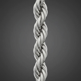 Stainless Steel Rope Chain Necklace For Men