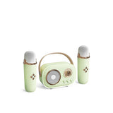 Portable Bluetooth Karaoke Speaker with Wireless Microphone