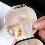 Portable 7-Compartment Daily Pill Organiser for Everyday Home Organisation