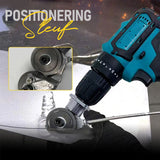 Double-Head Drill Attachment Sheet Metal Cutter