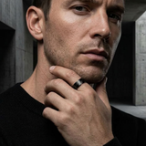 Sculpted Statement Ring For Men