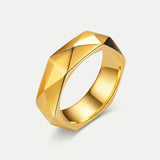 Diamond Cut Statement Ring For Men