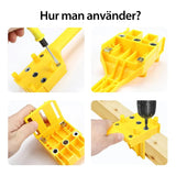 Adjustable Wood Dowelling Drill Guide Jig