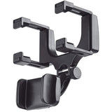 360° Rear-View Mirror Smartphone Holder for Everyday Phone Use
