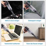 Rechargeable Multifunctional Handheld Vacuum Cleaner for Everyday Home Cleaning