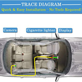 Rear Seat Monitoring Camera with Night Vision
