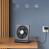 Compact USB Desk Fan with Three Speeds