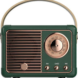 Retro Bluetooth Speaker with Rechargeable Battery