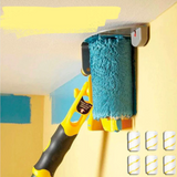 Paint Edging Roller with Guide Shield and Brush