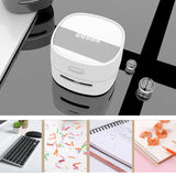 Mini Portable Electric Desk Vacuum for Everyday Home Cleaning