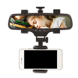 360° Rear-View Mirror Smartphone Holder for Everyday Phone Use